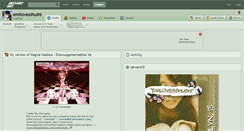 Desktop Screenshot of emilovesshushi.deviantart.com