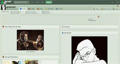 Desktop Screenshot of gutterball.deviantart.com