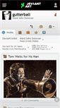 Mobile Screenshot of gutterball.deviantart.com