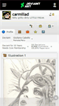 Mobile Screenshot of carmillad.deviantart.com