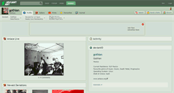 Desktop Screenshot of gothian.deviantart.com