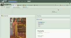 Desktop Screenshot of hamdigokova.deviantart.com