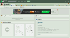 Desktop Screenshot of cartoondz.deviantart.com