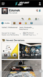 Mobile Screenshot of elasmek.deviantart.com