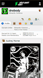 Mobile Screenshot of dnobody.deviantart.com