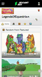 Mobile Screenshot of legendsofequestria.deviantart.com