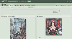 Desktop Screenshot of jsa.deviantart.com