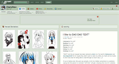 Desktop Screenshot of cherylhew.deviantart.com