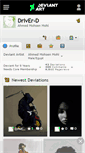 Mobile Screenshot of driver-d.deviantart.com
