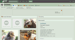 Desktop Screenshot of ironweasel.deviantart.com