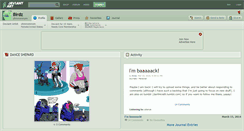Desktop Screenshot of birdz.deviantart.com