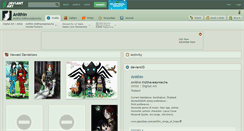 Desktop Screenshot of anithin.deviantart.com