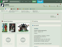 Tablet Screenshot of anithin.deviantart.com