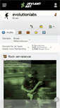 Mobile Screenshot of evolutionlabs.deviantart.com