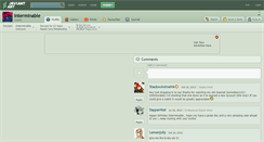 Desktop Screenshot of interminable.deviantart.com