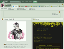 Tablet Screenshot of jessilla88.deviantart.com