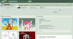 Desktop Screenshot of lightdegel.deviantart.com