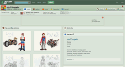 Desktop Screenshot of ozu95supein.deviantart.com