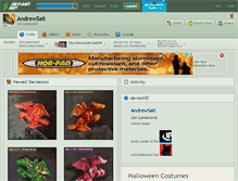 Tablet Screenshot of andrewsalt.deviantart.com