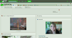 Desktop Screenshot of carefreefrog.deviantart.com
