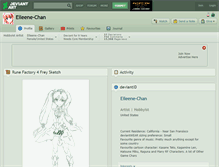Tablet Screenshot of eileene-chan.deviantart.com
