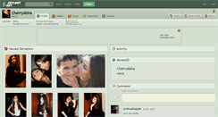 Desktop Screenshot of cherryakira.deviantart.com