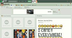 Desktop Screenshot of aethermd.deviantart.com