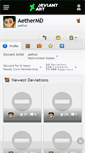 Mobile Screenshot of aethermd.deviantart.com
