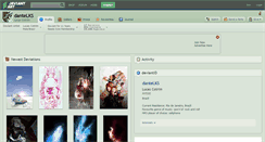 Desktop Screenshot of dantelks.deviantart.com