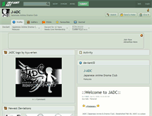 Tablet Screenshot of j-adc.deviantart.com