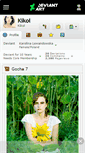 Mobile Screenshot of kikol.deviantart.com