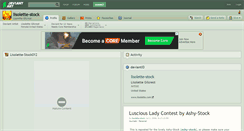 Desktop Screenshot of lisolette-stock.deviantart.com