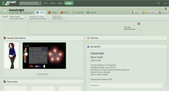 Desktop Screenshot of blazeknight.deviantart.com