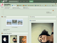 Tablet Screenshot of masxalitsa.deviantart.com