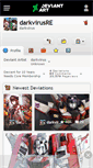 Mobile Screenshot of darkvirusre.deviantart.com