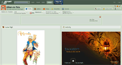 Desktop Screenshot of mikan-no-tora.deviantart.com
