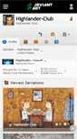 Mobile Screenshot of highlander-club.deviantart.com