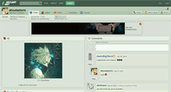Desktop Screenshot of aboutastorm.deviantart.com