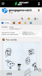 Mobile Screenshot of georgegamewatch.deviantart.com