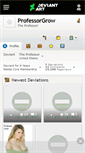 Mobile Screenshot of professorgrow.deviantart.com