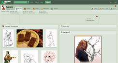 Desktop Screenshot of hanime.deviantart.com