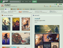 Tablet Screenshot of chutkat.deviantart.com