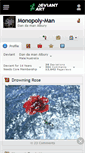 Mobile Screenshot of monopoly-man.deviantart.com