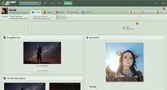 Desktop Screenshot of kinsai.deviantart.com