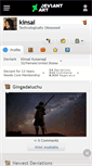 Mobile Screenshot of kinsai.deviantart.com