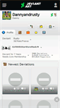 Mobile Screenshot of dannyandrusty.deviantart.com
