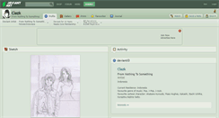 Desktop Screenshot of clazk.deviantart.com