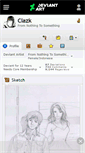 Mobile Screenshot of clazk.deviantart.com
