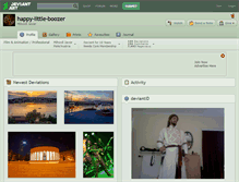 Tablet Screenshot of happy-little-boozer.deviantart.com