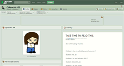 Desktop Screenshot of cokeacola101.deviantart.com
